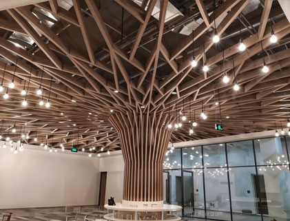 Laser cut aluminum panels with custom patterns