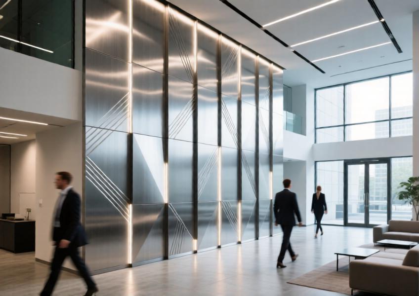 Aluminium Decorative Wall Panels for Modern Commercial & Residential Interiors