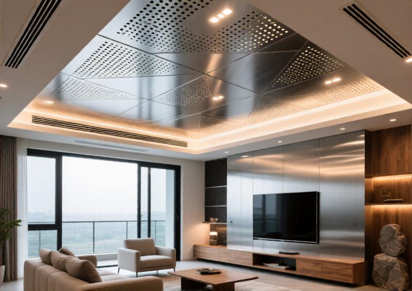 Aluminium Ceiling Cladding Solutions for Modern Commercial & High-End Residential Interiors