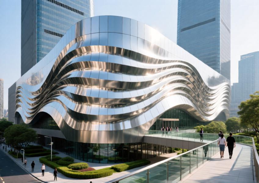 Aluminium Cladding Facade: Modern Solutions for High-End Commercial & Residential Design