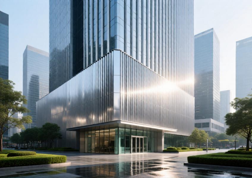 Aluminium Facade Cladding Panels for Modern Commercial & High-End Residential Design