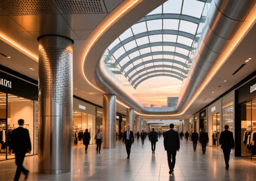 Why Aluminum Sheet Cladding Is Transforming Modern Commercial Interiors?