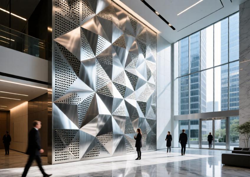 Aluminum Art Panels: Elevate Commercial & Residential Interiors with Modern Metal Design