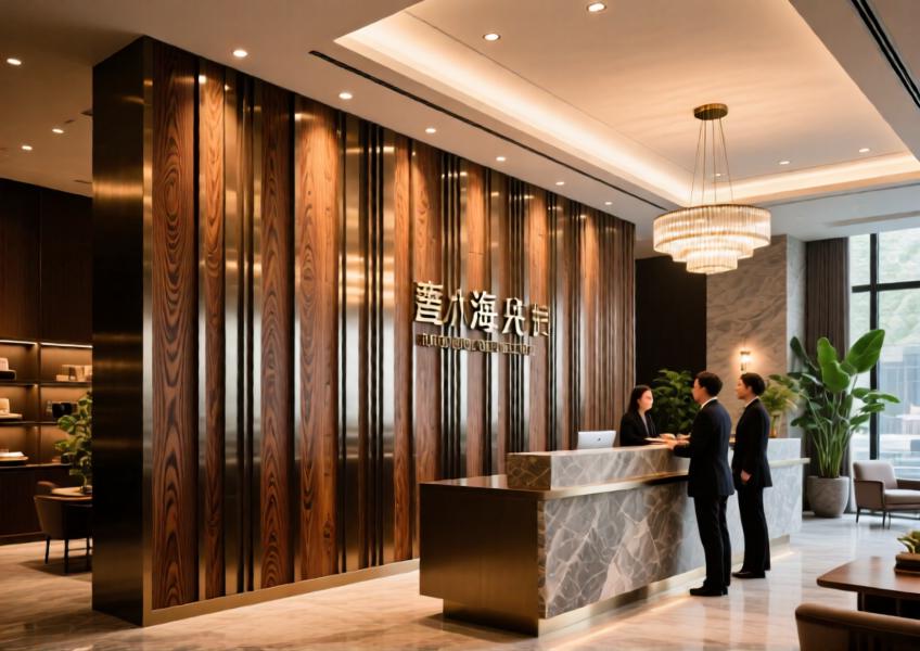 Aluminium Wood Look Cladding: Elevate Commercial & Residential Interiors with Modern Elegance
