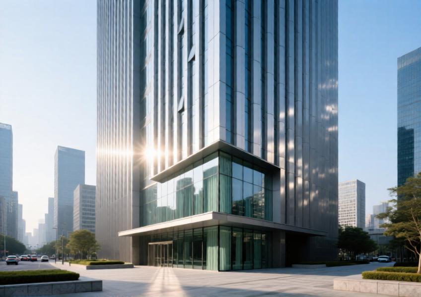 Exterior Metal Wall Cladding Sheets for Modern Commercial & High-End Residential Facades