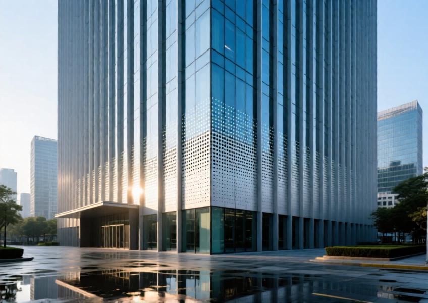 Perforated Panel Design Ideas for Modern Curtain Walls and Commercial Interiors