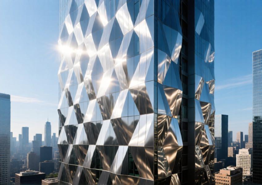 Metal Cladding Solutions for Modern Curtain Wall & Commercial Interior Design
