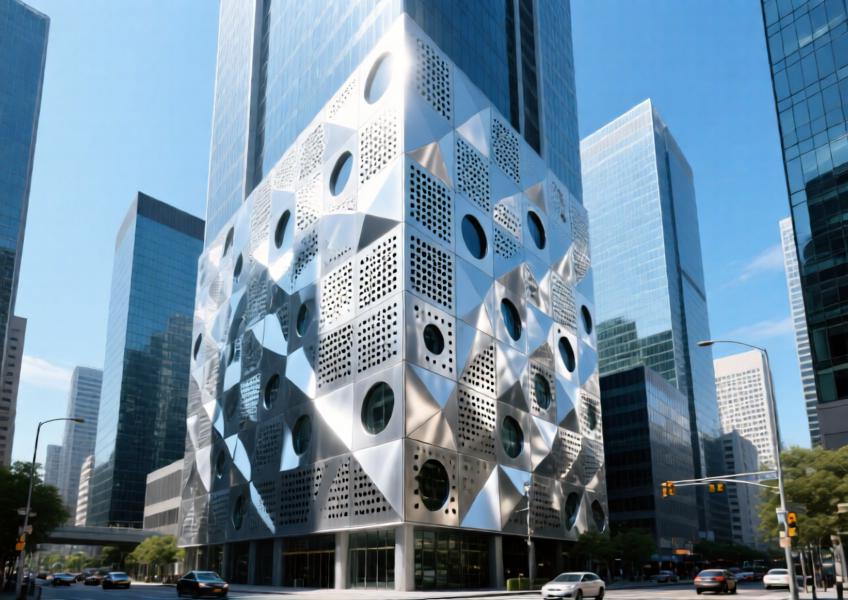 Perforated Aluminium Panels Facade: Modern Elegance for Commercial & High-End Residential Projects
