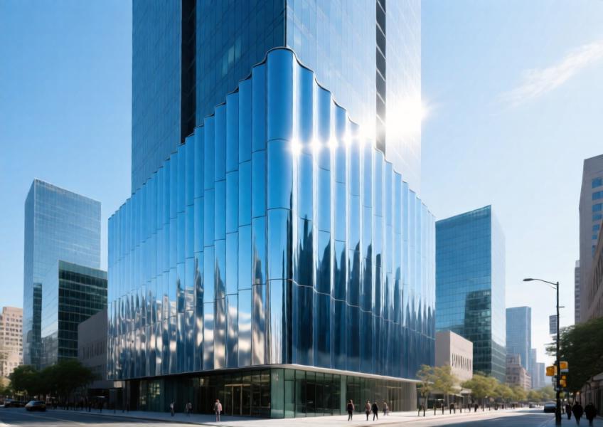 Colored Aluminum Sheet Metal for Modern Curtain Wall & Commercial Interior Design