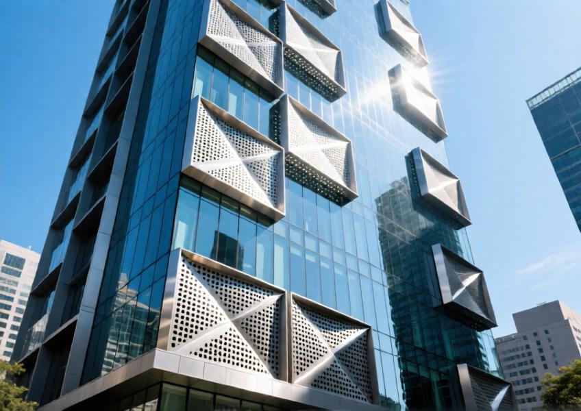 Aluminum Decorative Sheet Metal for Modern Curtain Wall & Interior Design