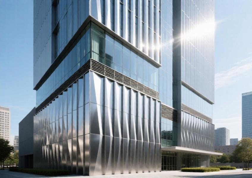 Elegant Metal Wall Panels for Modern Curtain Wall & Interior Design