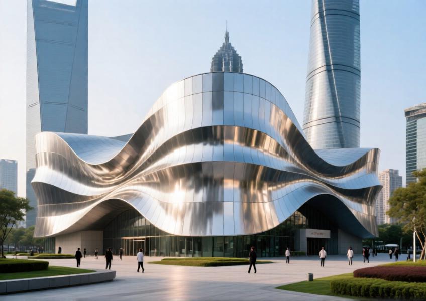 Curved Aluminium Cladding: Elegant Solutions for Modern Curtain Wall & Interior Design