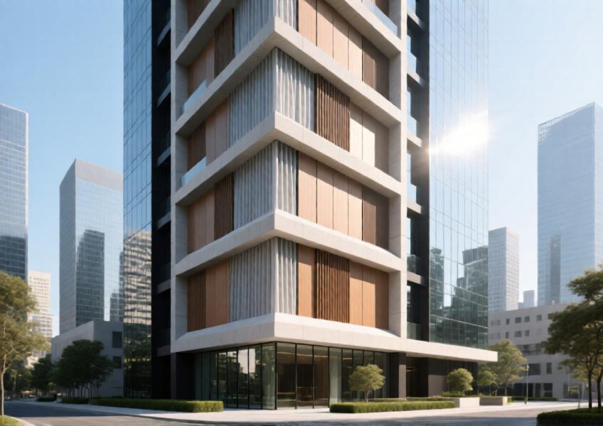 Premium Outside Cladding Boards for Modern Curtain Wall & Commercial Interior Designs
