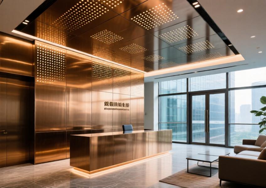 Perforated Metal Wall Panels for Modern Commercial & High-End Residential Interiors