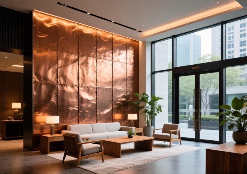 Metal Sheets for Walls: Elevate Commercial & Residential Interior Design