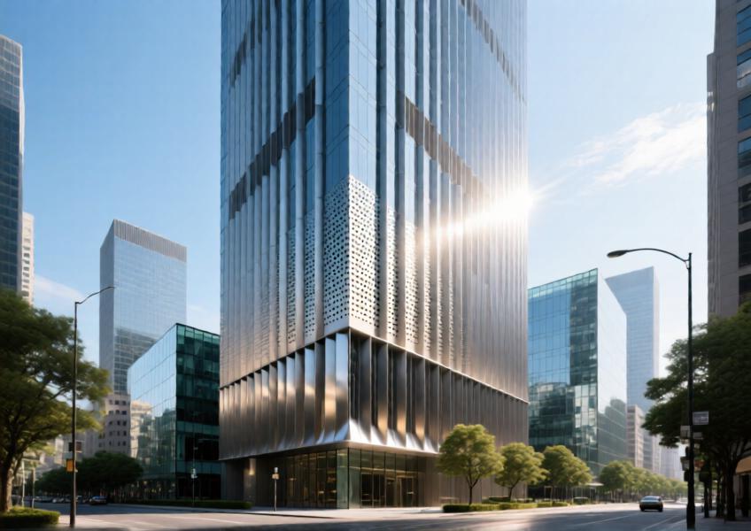 Architectural Metal Cladding Solutions for Modern Curtain Wall & Commercial Interior Design