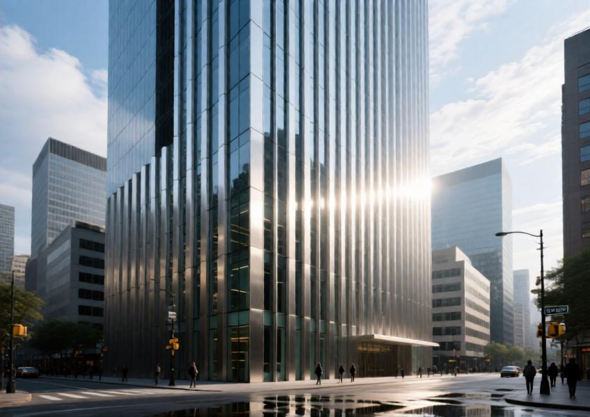 Standing Seam Aluminium Cladding: Sleek Solutions for Modern Curtain Wall & Commercial Interior Design