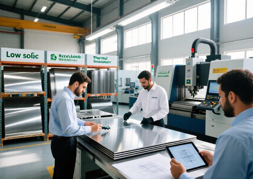Inside a leading supplier’s fabrication plant, showcasing technical expertise, sustainable materials, and precision manufacturing of wall cladding systems.