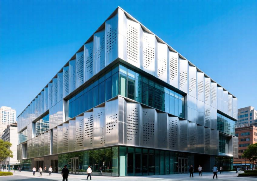Aluminum Sheet Material in Modern Curtain Wall and High-End Interior Design