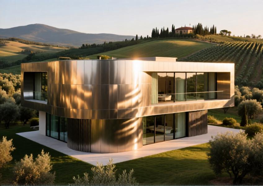Metal House Cladding: Modern Exterior Solutions for High-End Residential Design