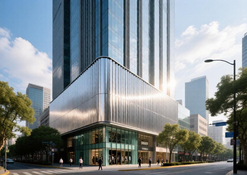 Outdoor Cladding Sheets for Modern Curtain Wall & Commercial Interior Designs