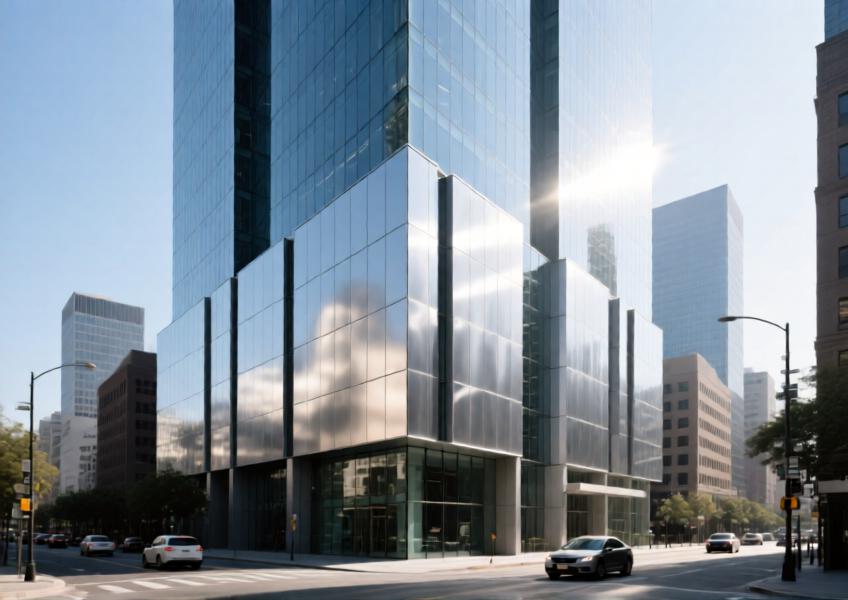Painted Aluminum Sheets Near Me for Modern Curtain Wall & Ceiling Design
