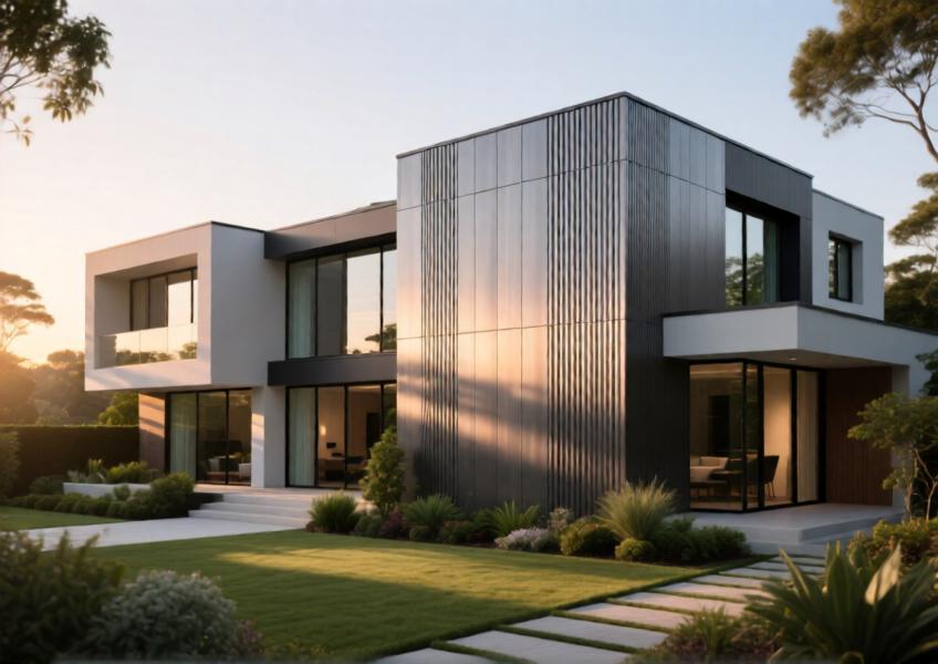 Steel Wall Cladding Sheets for Modern Commercial & High-End Residential Projects