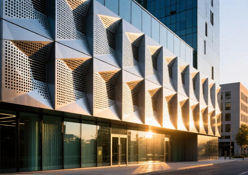 Commercial Sheet Metal Solutions for Modern Curtain Wall and Ceiling Design