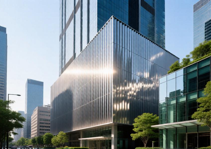 Metal Wall Siding for Modern Commercial & High-End Residential Facades