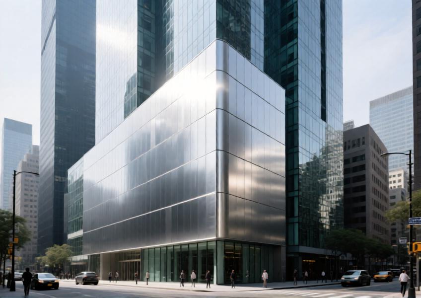 Aluminum Exterior Siding for Modern Commercial & High-End Residential Facades