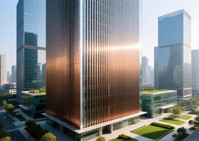 Aluminium Fluted Panel Design Ideas for Modern Curtain Wall & Commercial Interiors