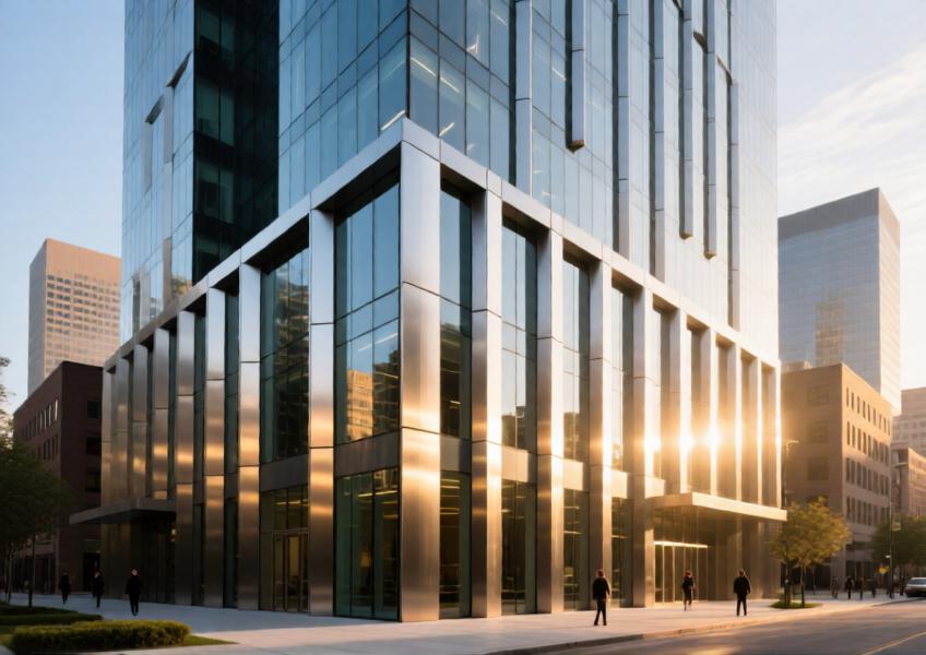 Aluminum Building Panels for Modern Curtain Wall & Commercial Interior Design