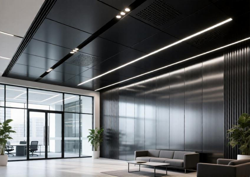 Solid Aluminium Cladding Solutions for Modern Commercial Interiors & Architectural Design