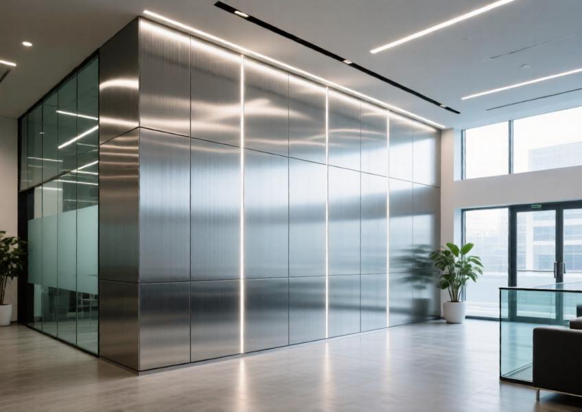 Aluminium Wall Panels for Modern Commercial & High-End Residential Interiors