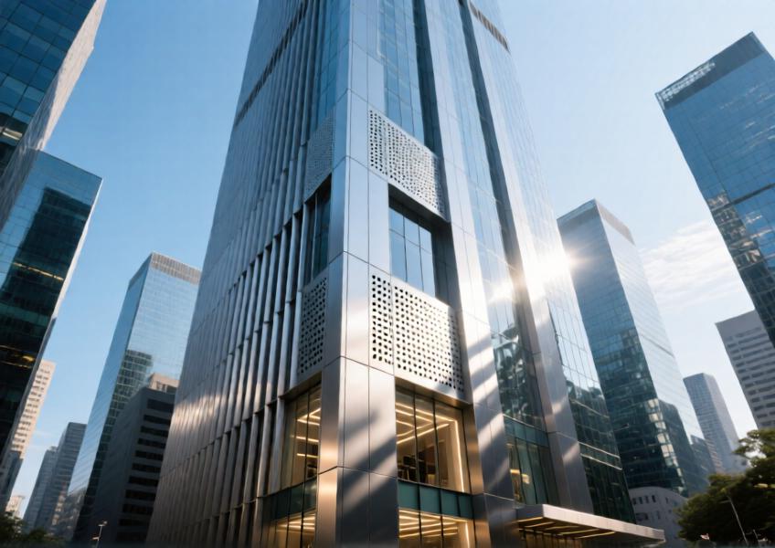 Aluminium Cladding Panels for Modern Curtain Wall & Commercial Interior Design