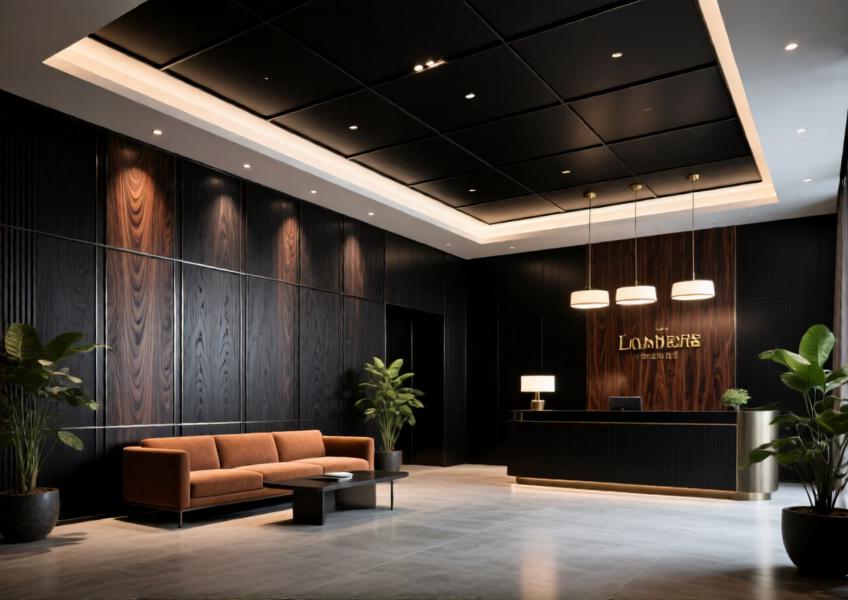 Wood Effect Cladding for Interior Walls: Elegant Aluminum Solutions for Commercial Spaces