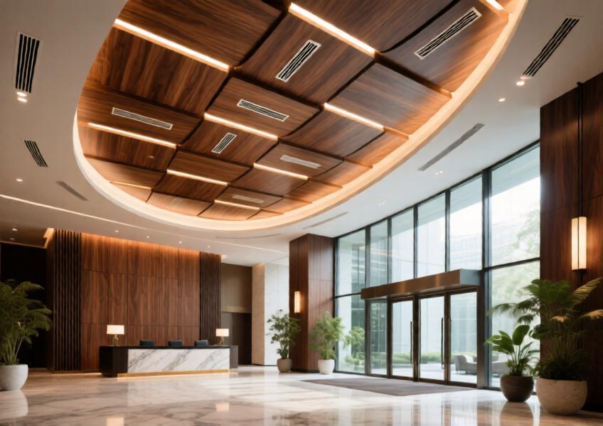 Wood Effect Cladding for Commercial Spaces: Elevate Interiors with Aluminum Decorative Solutions