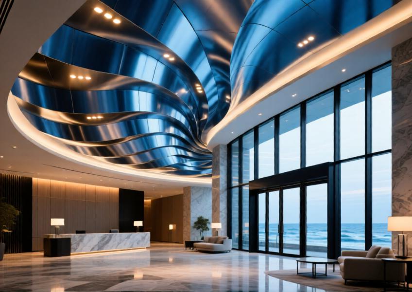 Innovative Aluminium Wall Solutions for Modern Commercial Interiors & Architectural Design
