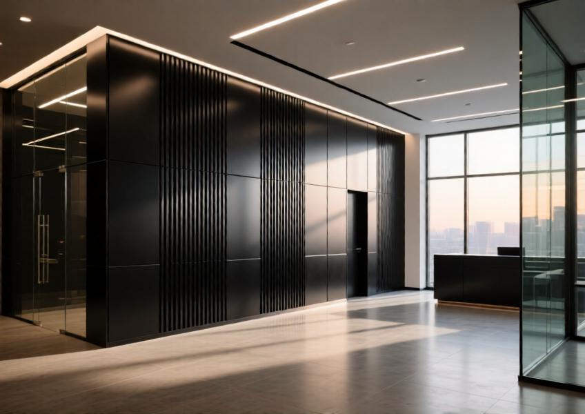 Coloured Wall Cladding Sheets for Modern Commercial Interiors | Aluminum Decorative Solutions