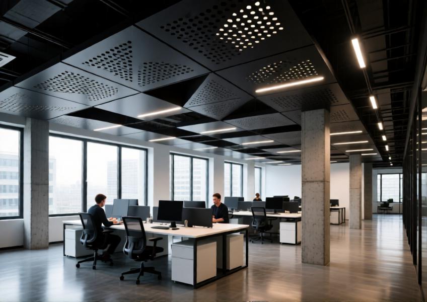 Innovative Aluminium Ceiling Panels for Modern Commercial Interiors
