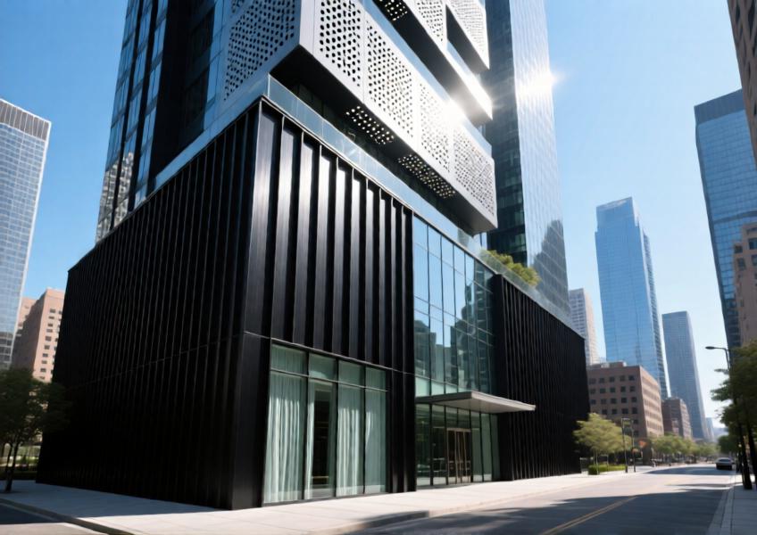Innovative Exterior Wall Cladding Sheets for Modern Commercial Aluminum Facades