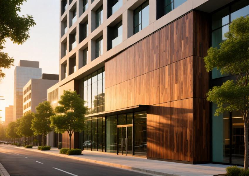Wood Look Paneling for Commercial Spaces: Elegant Aluminum Decorative Solutions