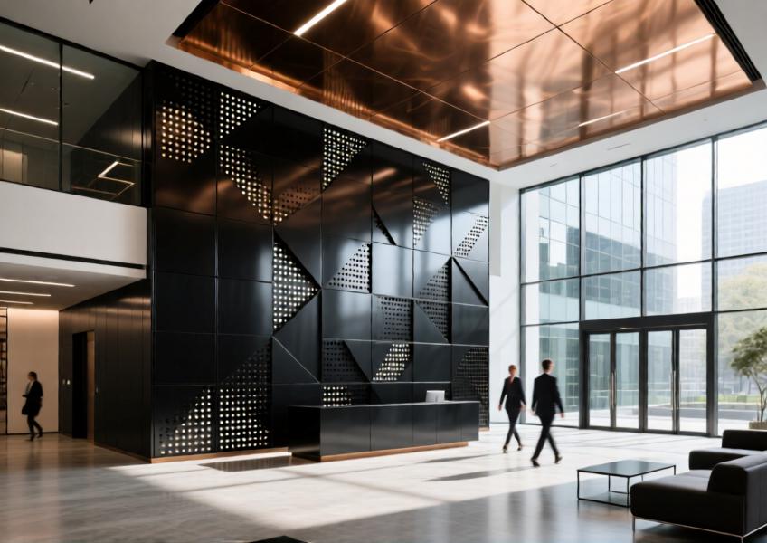 Elevate Commercial Interiors with Premium Aluminum Decorative Panels for Walls & Ceilings