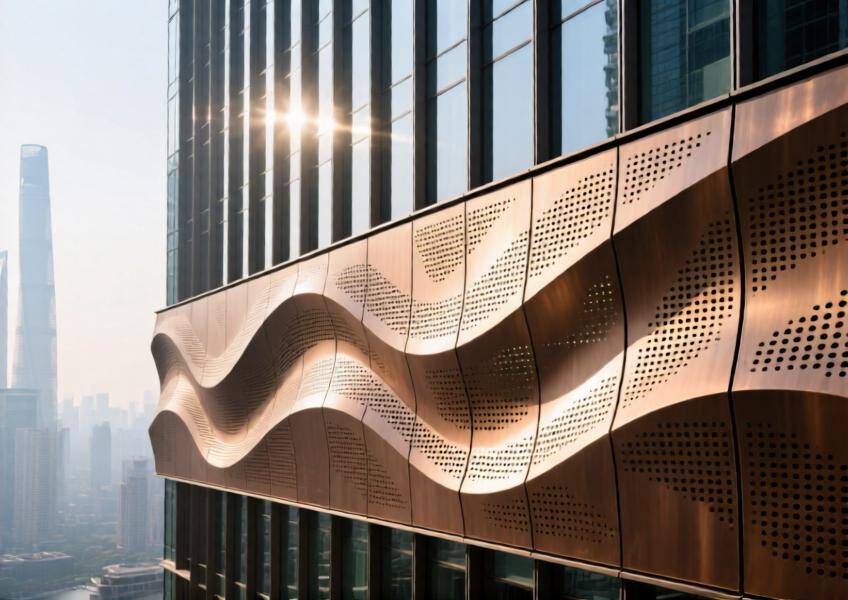 Elegant Decorative Aluminium Panels for Modern Curtain Wall & Interior Design