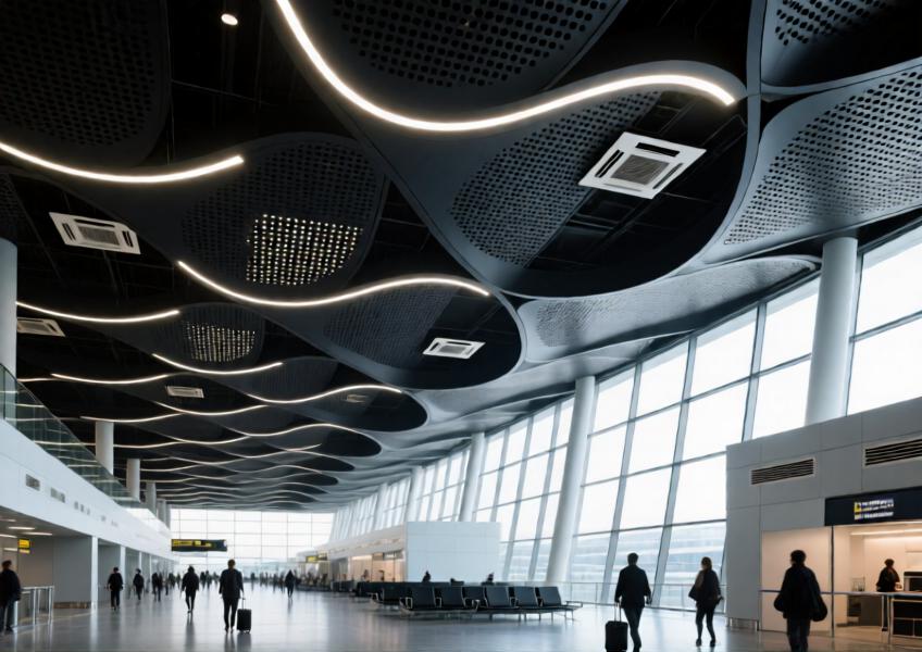 Innovative Aluminium Ceiling Solutions for Modern Commercial Interiors