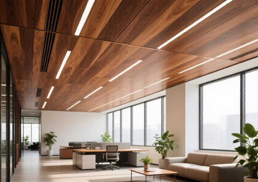 Transform Your Space with Stunning Wood Effect Ceiling Panels