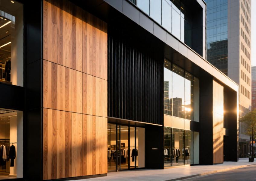 Stunning Wood Effect Cladding Panels for Modern, Natural-Look Exteriors