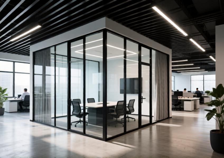 Interior Curtain Walls: Modern Design Solutions for Open & Stylish Spaces