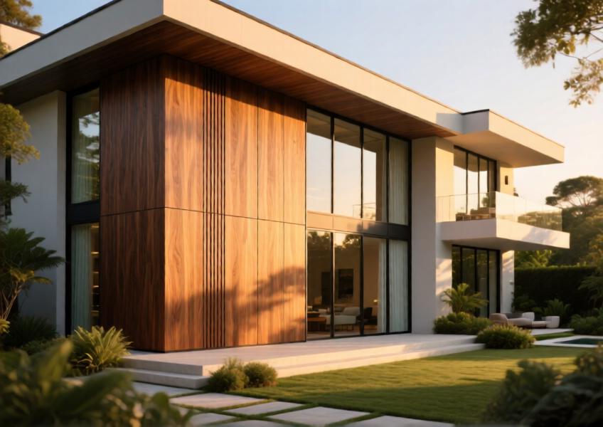 Transform Your Space with Stylish Aluminum Wood Finish Designs