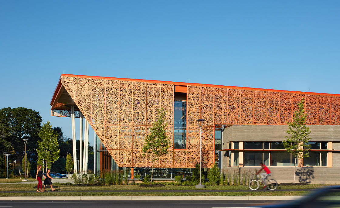 Laser Cut Aluminium Cladding for Exterior Facade & Rain Screen Ventilation